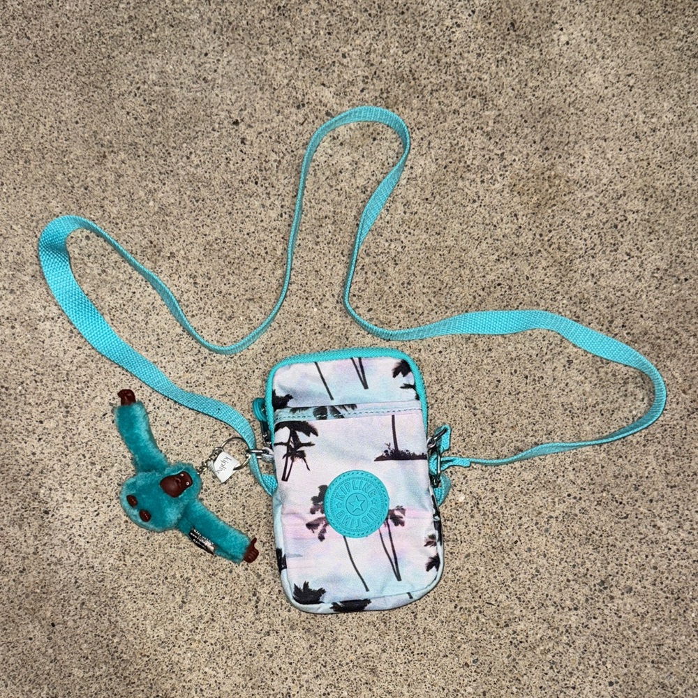 Kipling Tally Crossbody Bag Shadow Palm Print
